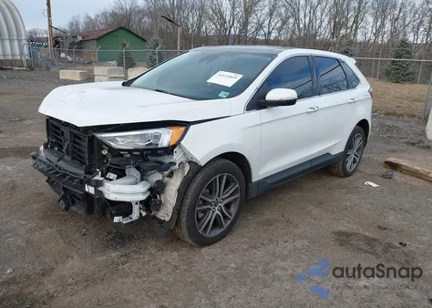 2021 Ford Edge Titanium from USA, damaged, VIN 2FMPK3K94MBA11976